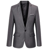 Men Business Blazers Spring Autumn Formal Men's Coat Male Fashion Solid Color Blazer Long Sleeve Lapel Slim and Fits платье пи
